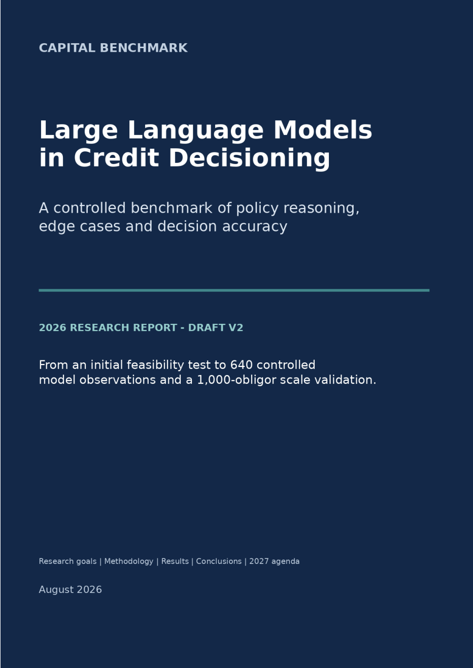 Capital Benchmark V2 Research Report cover